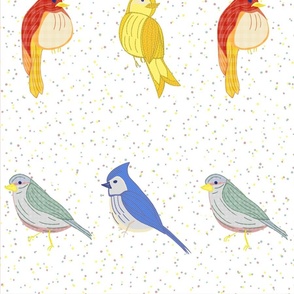 Birds in a Row