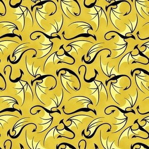Dancing Dragons - Yellow