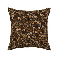 gourmet coffee beans wallpaper or fabric  