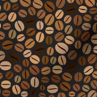 gourmet coffee beans wallpaper or fabric  