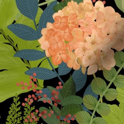 Victorian Ferns and Florals