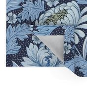 Victorian-Era Florals Victorian, Art nouveau wallpaper fabric