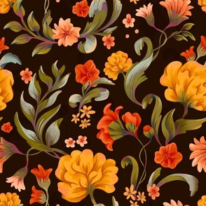 Victorian florals