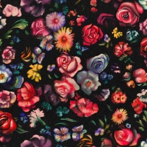  Victorian Floral Watercolor Garden