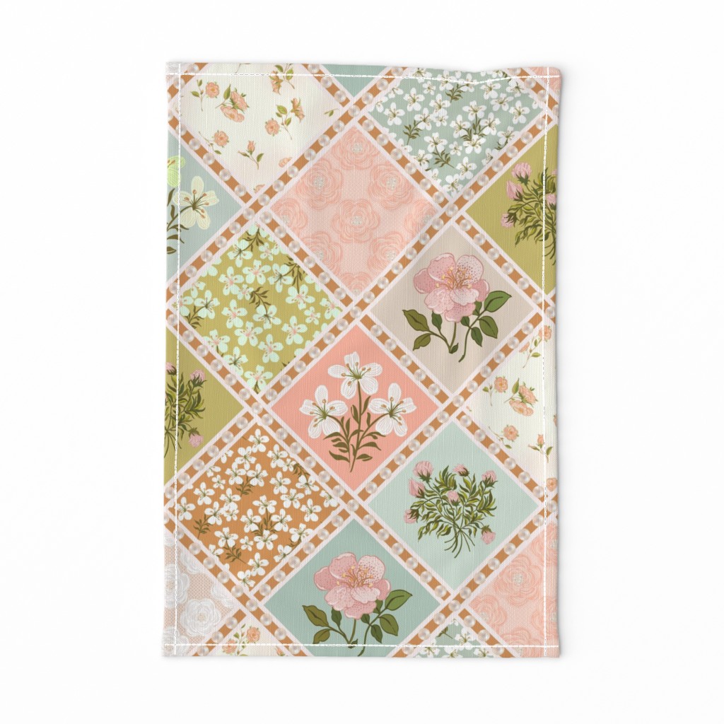 Victorian Era floral Patchwork