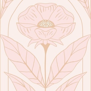 XL Blush Victorian Floral 12in