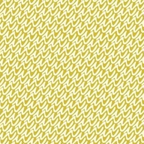 Bright abstract wave in yellow and cream