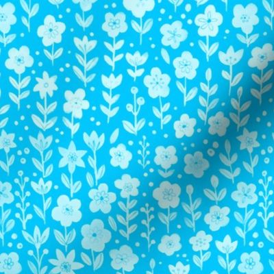 Floral_candy blue