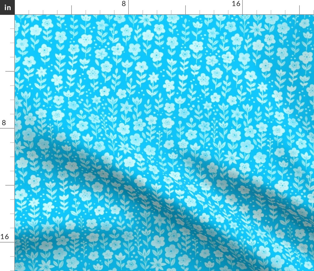 Floral_candy blue