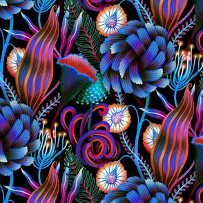 Trippy Fabric, Wallpaper and Home Decor | Spoonflower