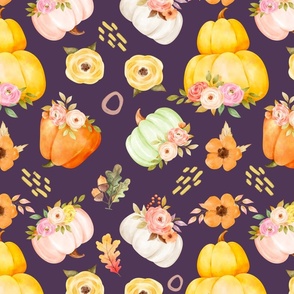 Floral Pumpkins 