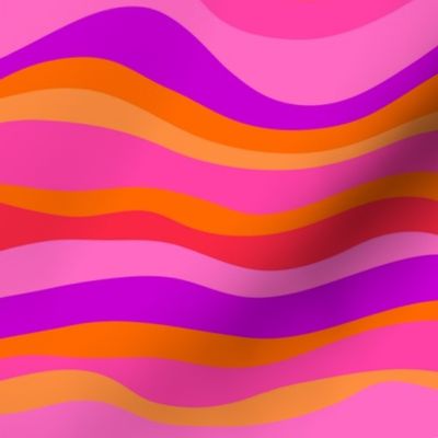 241 Swirls deep pink