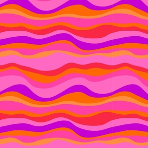 241 Swirls deep pink