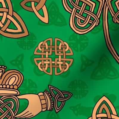 Gaels and Celts of Ireland (Bright Green)  