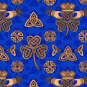 Gaels and Celts of Ireland (Blue)   