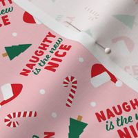 naughty is the new nice -  pink - LAD22