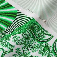 Green Fractal Brocade