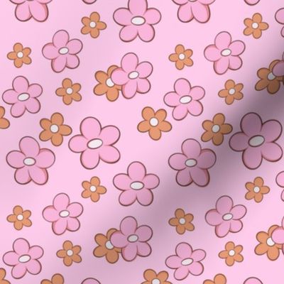 Bubbly Floral - Pink