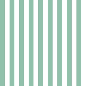 White poinsettia light green stripe 2x2