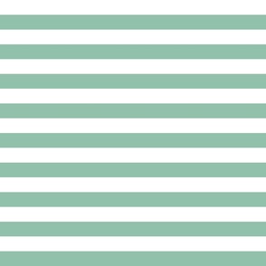 White poinsettia light green stripe horizontal 2x2