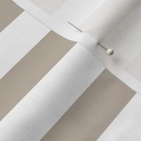 White poinsettia taupe stripe horizontal 2x2