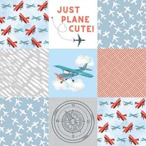 Just Plane Cute Quilt Layout