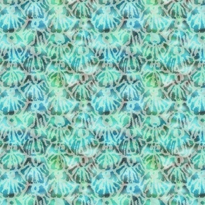 batik seashell scalop  