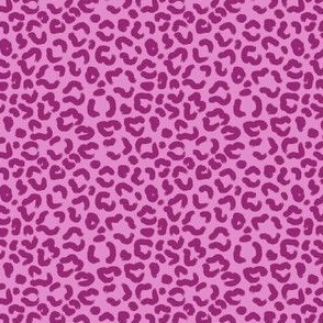 mini // leopard print - purple