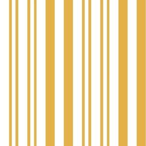 cozy stripes // goldenrod