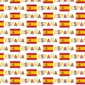SMALL spain fabric - España fabric, flag fabric, Europe fabric