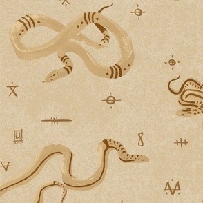 Mystic Snakes 24" - Desert Sand