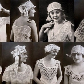 NAIL STICKER People, 1920's Flapper Girl #CA730 - TDI, Inc
