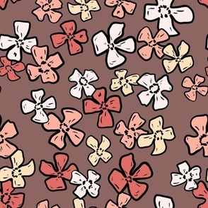 Comic Flowers pattern