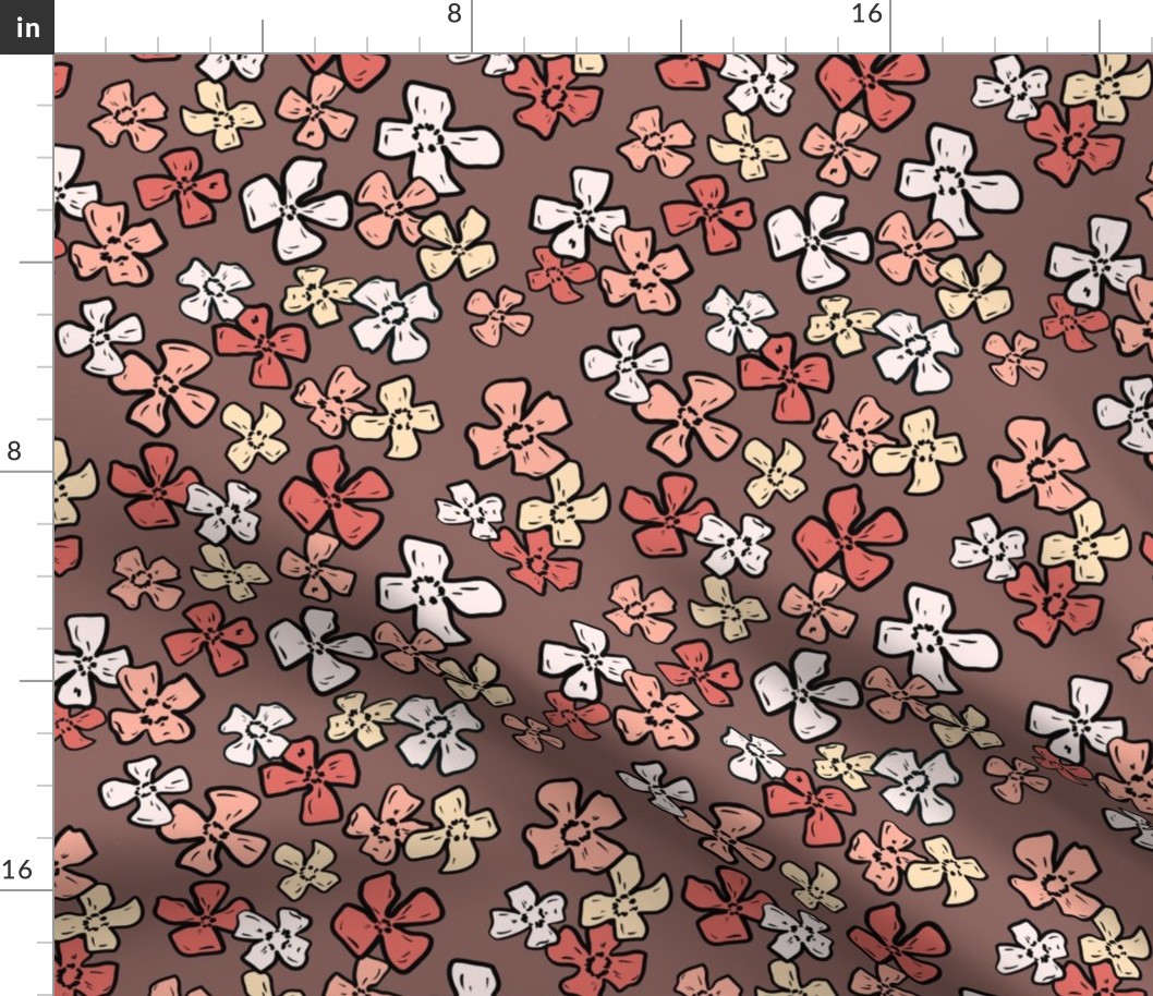 Comic Flowers pattern