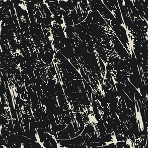 Abstract Grunge Texture - White on Black