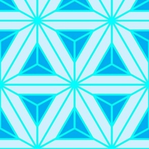 Christmas Snowflake Star Tile Design 2