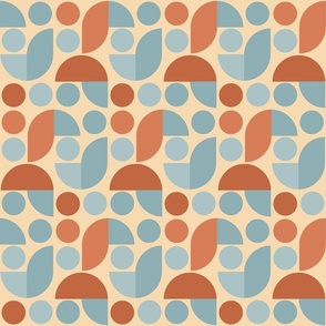 Retro Geometric Dot Kristen Brockmon