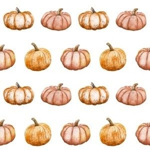 Watercolor Pumpkins (small)