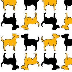 dogs yellow and black edition
