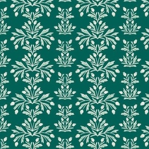 Tulip_Floral_motif_white_and_green_small
