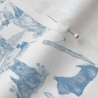 SCOTTIE Toile Petite French Blue