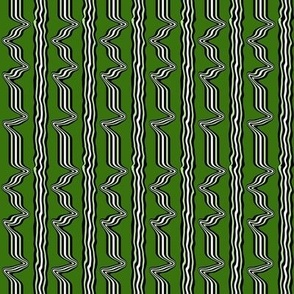 Crooked Lines - Green