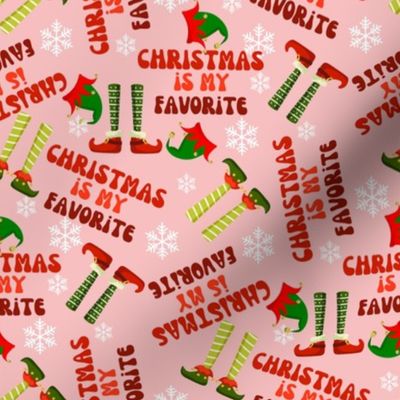 Christmas is my favorite fabric - holiday christmas design