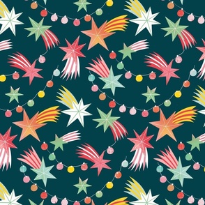 christmas stars and holiday lights // medium