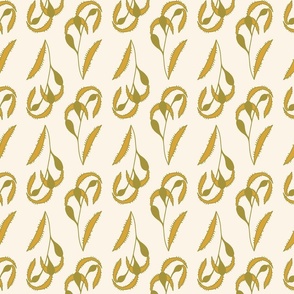 Seaweed seamless pattern