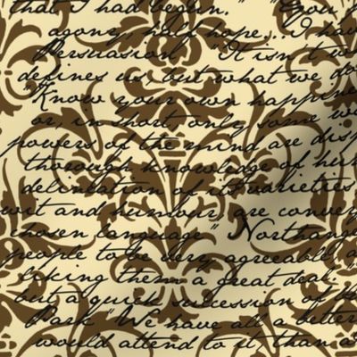 Jane Austen Damask