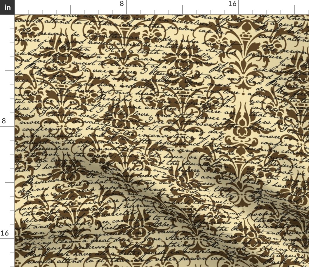 Jane Austen Damask