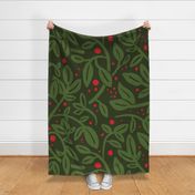 Botanical Christmas Collection • Red and Green (LARGE)