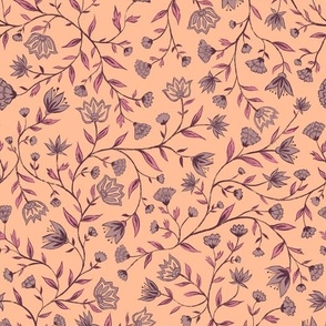 Innessa Floral rosewood