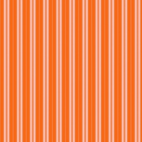 Orange Tiger and Orange Autumn Winter 2022 2023 Color Trend Mattress Ticking